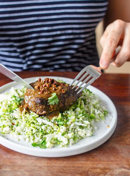 Chinese Five Spice Beef with Broccoli & Cauliflower Rice