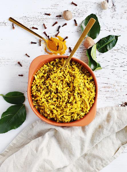 Spiced Cauliflower Rice