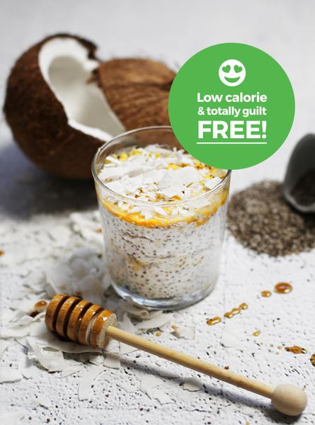 Raw Chia & Mango Pudding