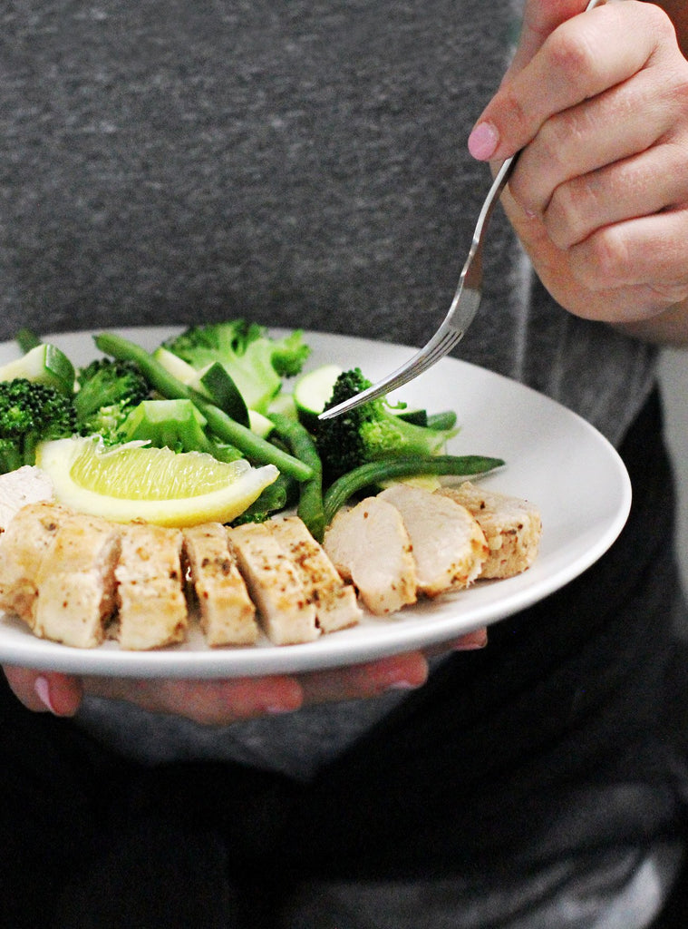 Grilled Chicken with Clean & Green Veg - Healthy ready meals