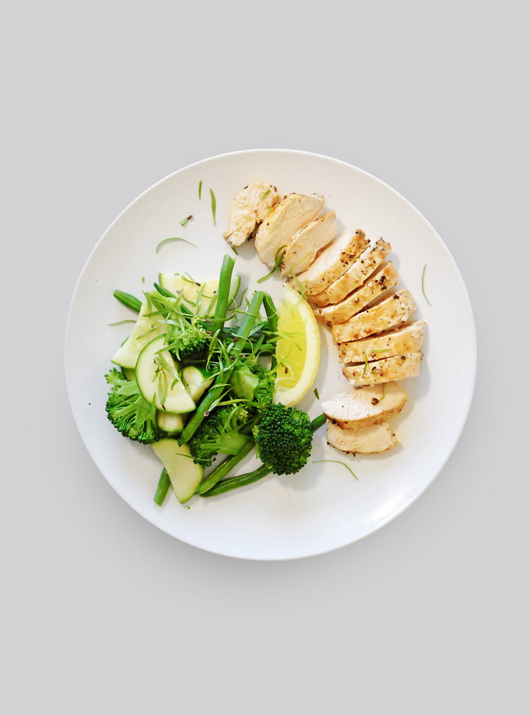 Grilled Chicken with Clean & Green Veg - Healthy ready meals