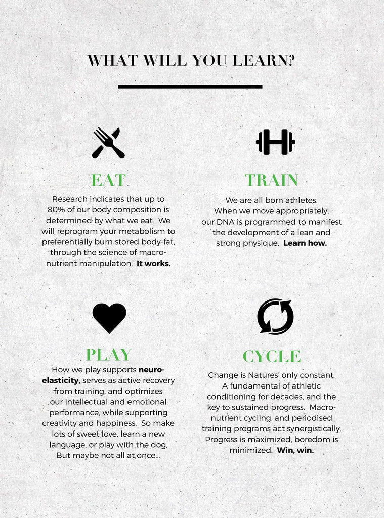 THR1VE Protocol eBook - Fitness program