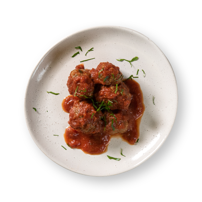Italian Meatballs in Rich Tomato Sauce