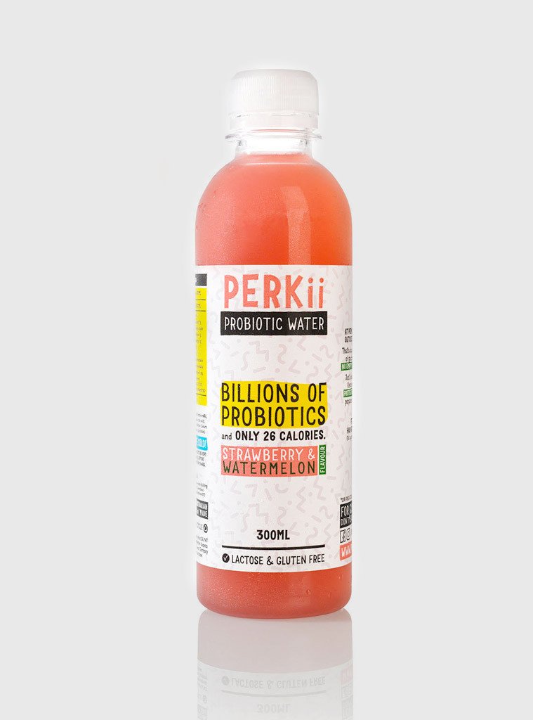 PERKii | Strawberry & Watermelon Probiotic Water