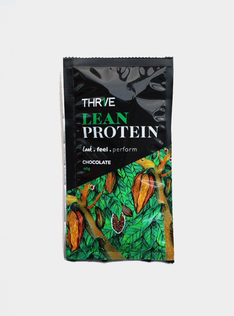 THR1VE Lean Chocolate Protein | Single Serve