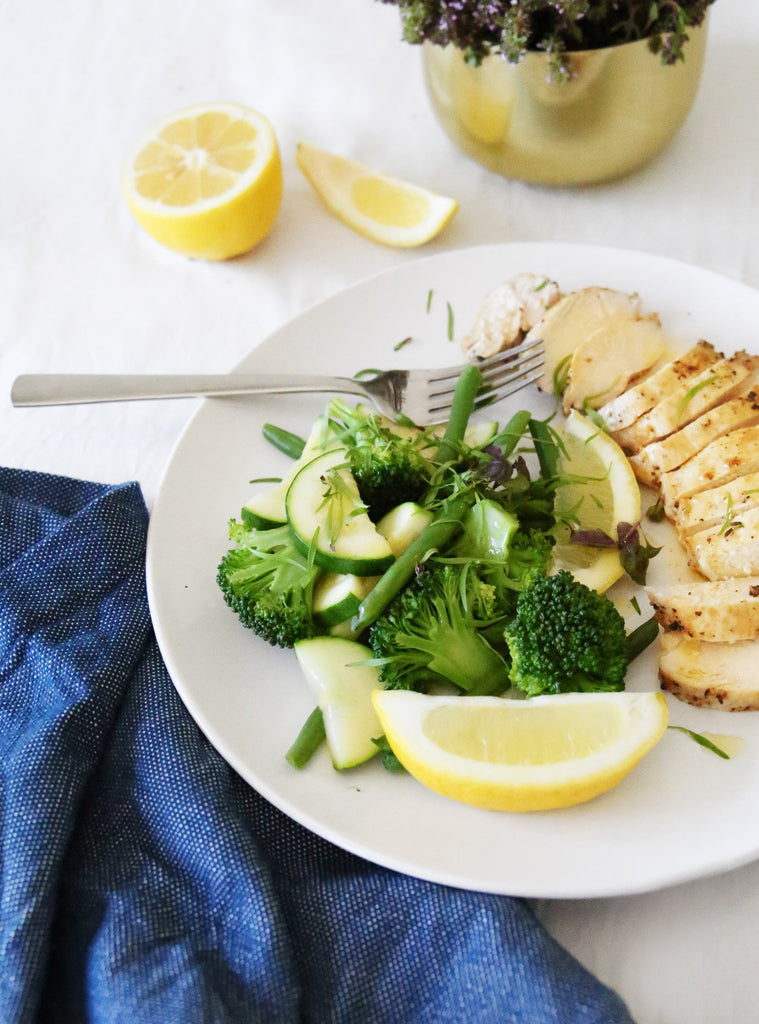 Grilled Chicken with Clean & Green Veg - Healthy ready meals