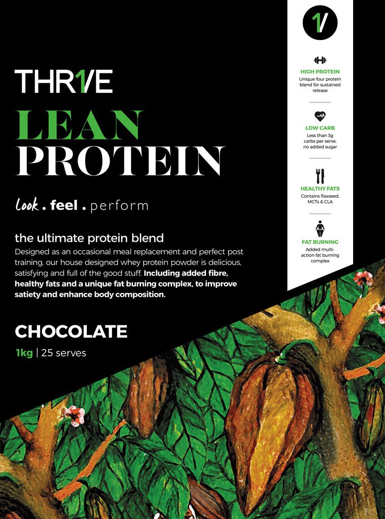 THR1VE Lean Protein 3kg Chocolate